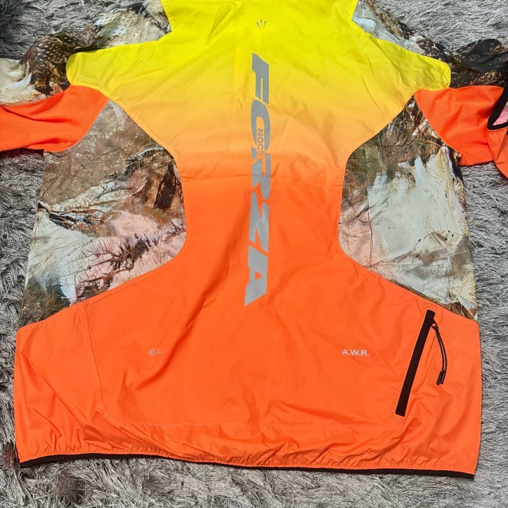 Nike NOCTA Jacket Mens Medium Pullover Mountain View Camo Forza (FB1783-731) - Picture 4 of 10